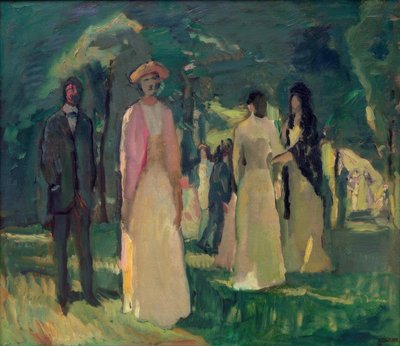 Garden Party by Albert Weisgerber